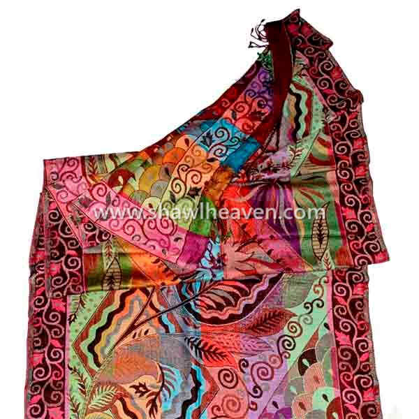 viscose shawls, scarves and stoles
